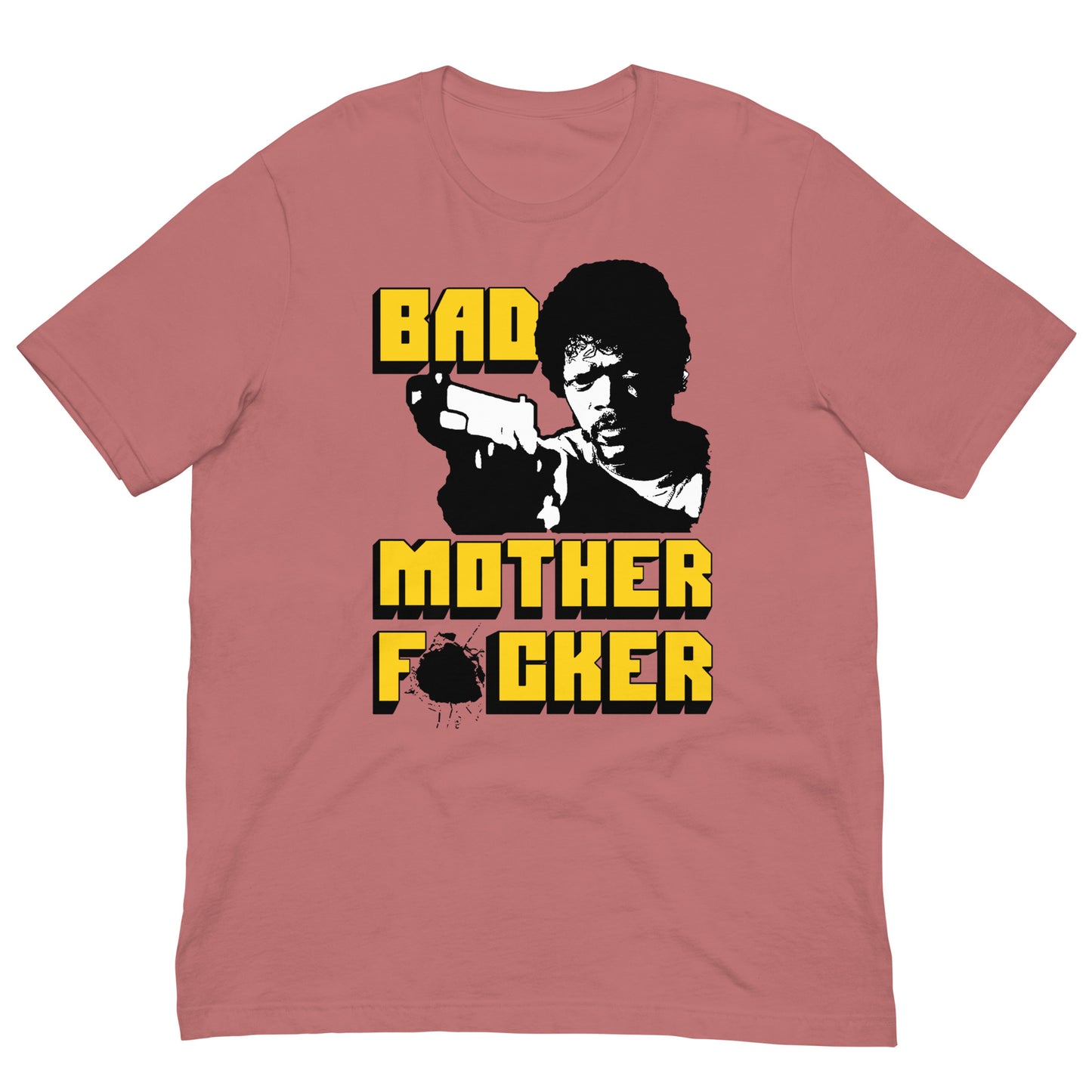 camiseta bad mother fucker pulp fiction malva