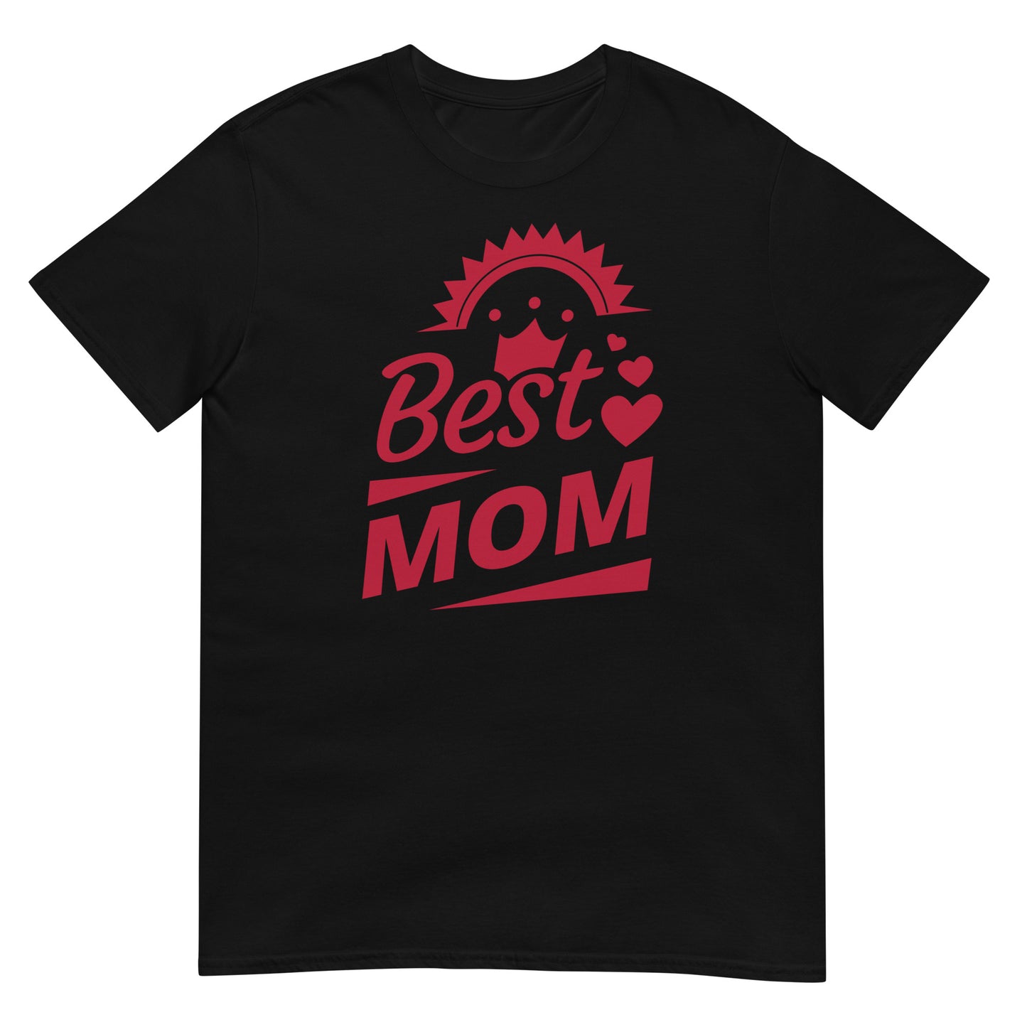 camiseta best mom negra