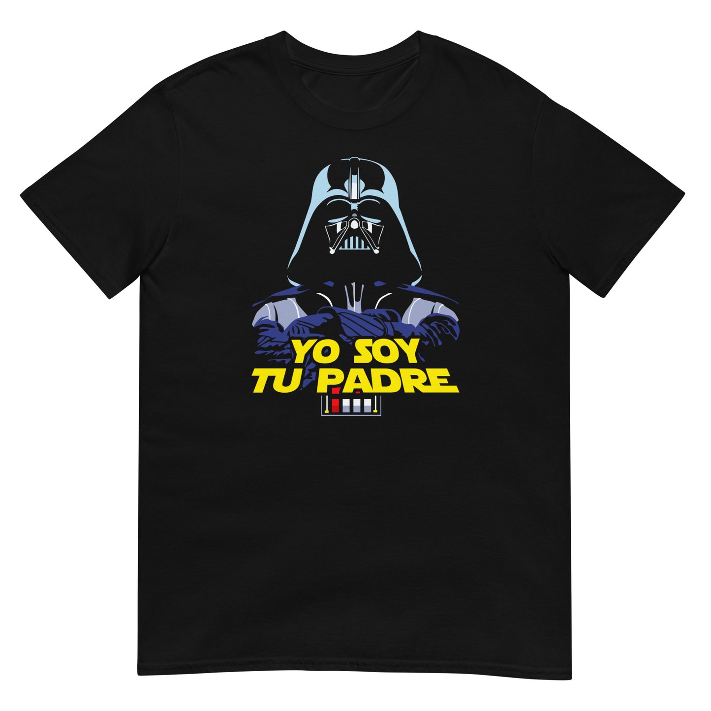 camiseta darth vader yo soy tu padre star wars regalo dia del padre en color negro
