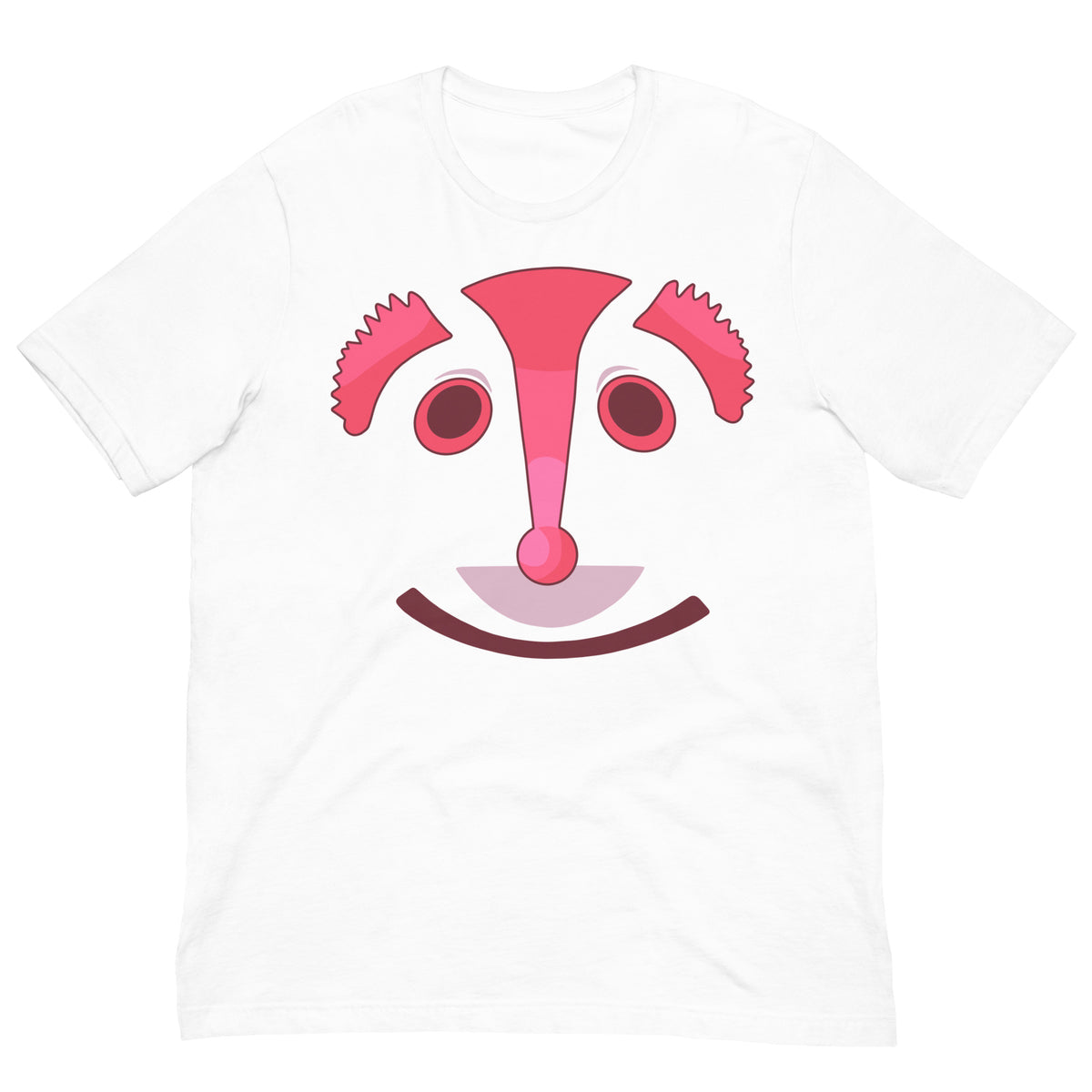 camiseta espinete erizo retro blanca