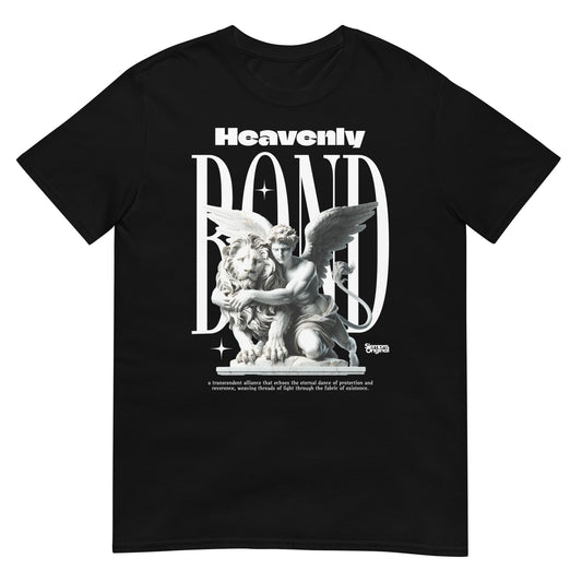 camiseta heavenly bond angel leon siempre original urban en color negro