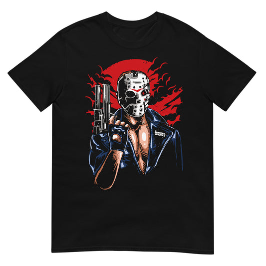 camiseta ill be back on friday the 13th terminator jason siempre original urban en color negro
