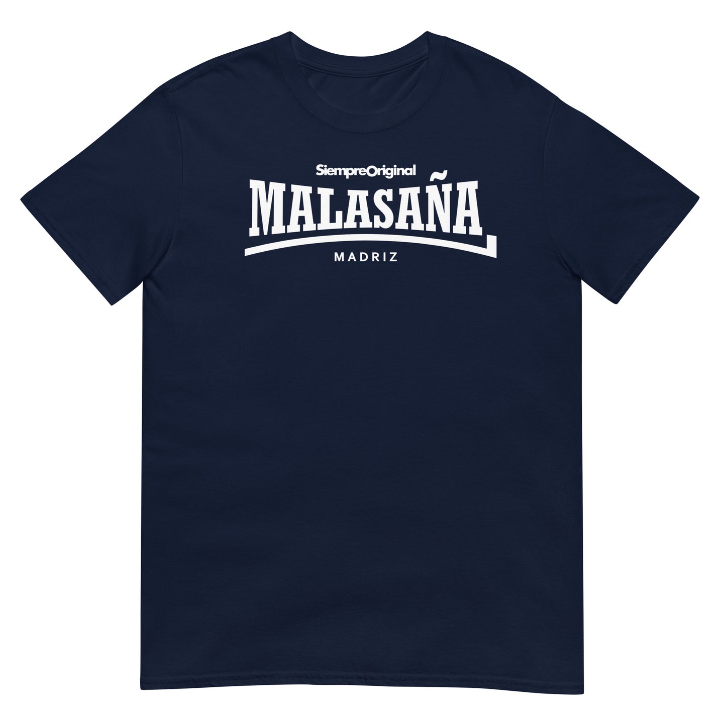 camiseta malasana madrid azul marino