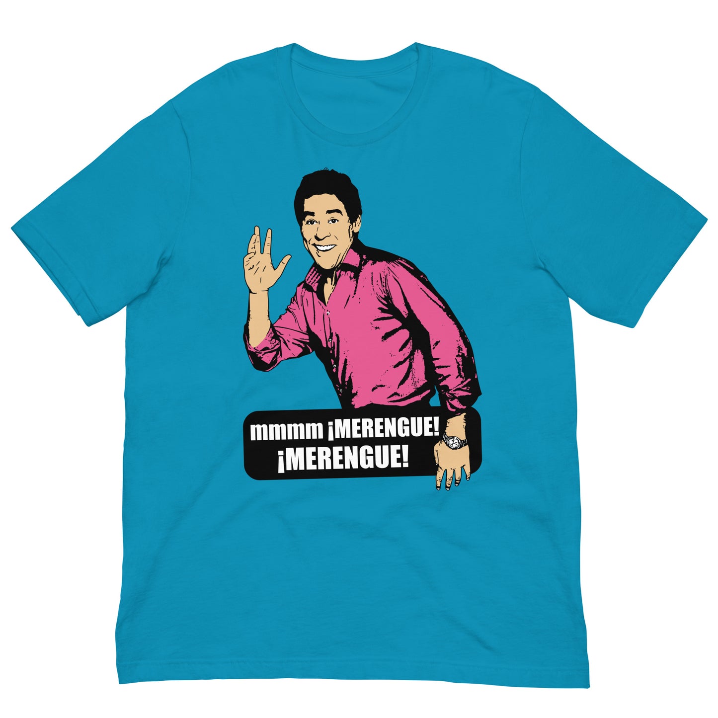 camiseta merengue merengue de amador de la que se avecina en color azul