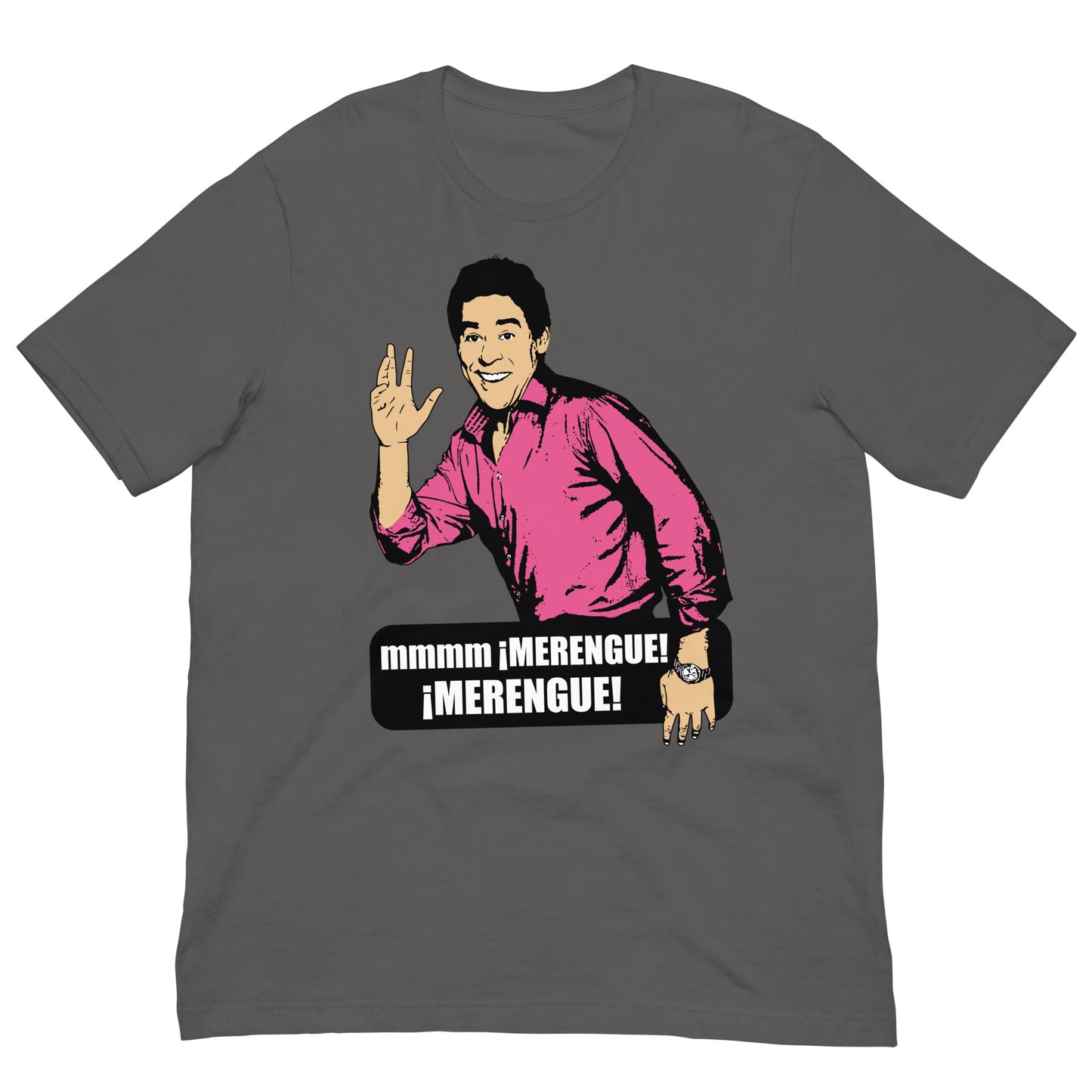 camiseta merengue merengue de amador de la que se avecina en color gris
