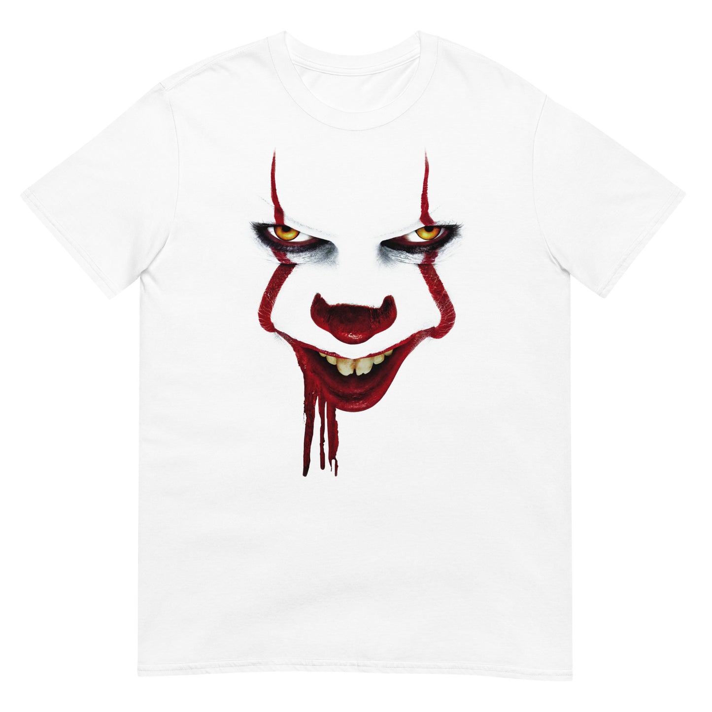 camiseta del payaso pennywise en color blanco