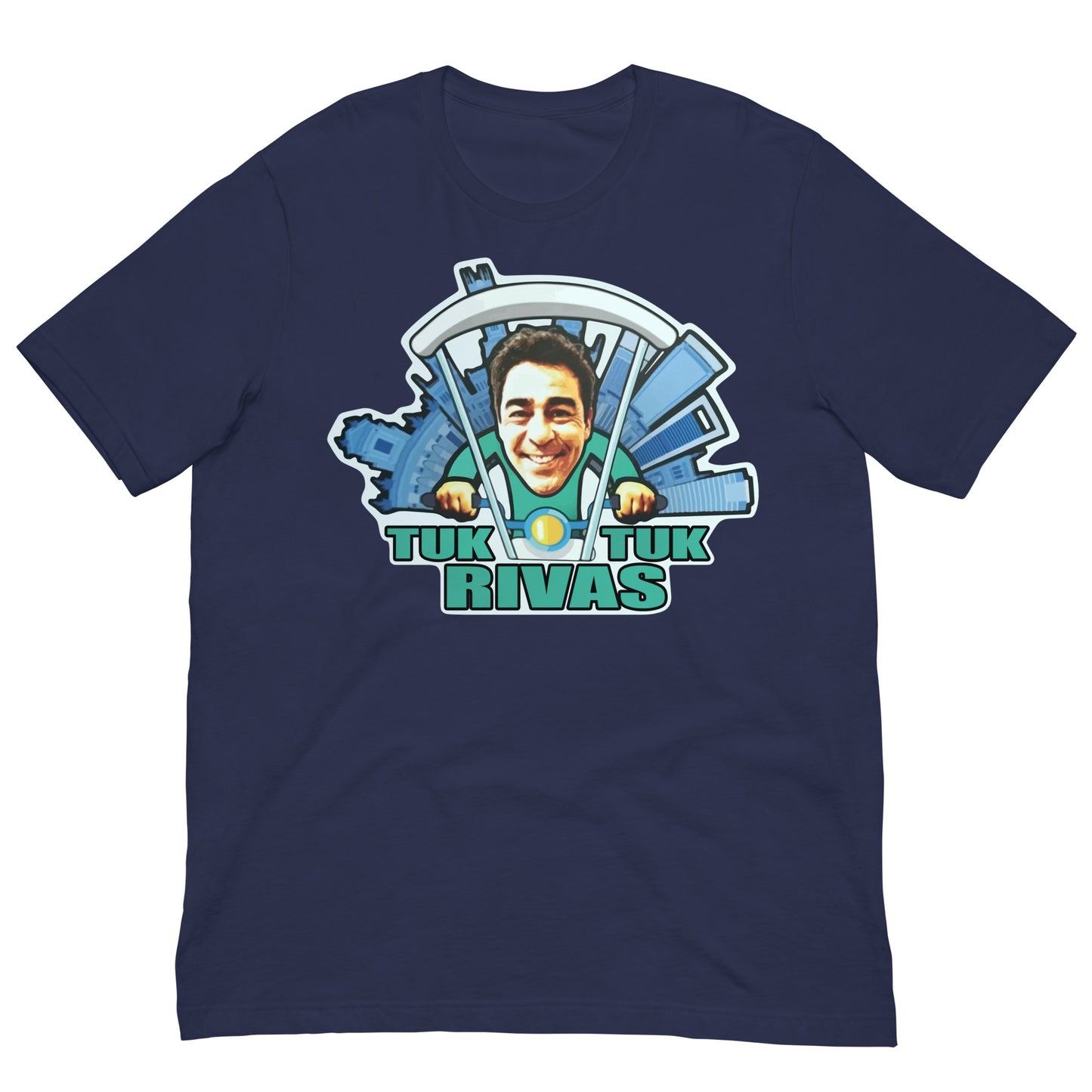 camiseta tuk tuk rivas amador la que se avecina en color azul marino