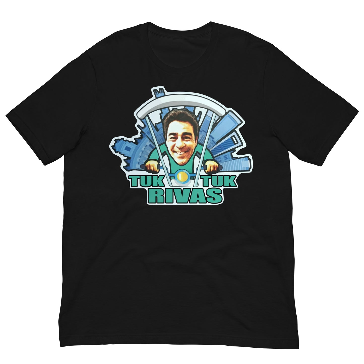 camiseta tuk tuk rivas amador la que se avecina en color negro