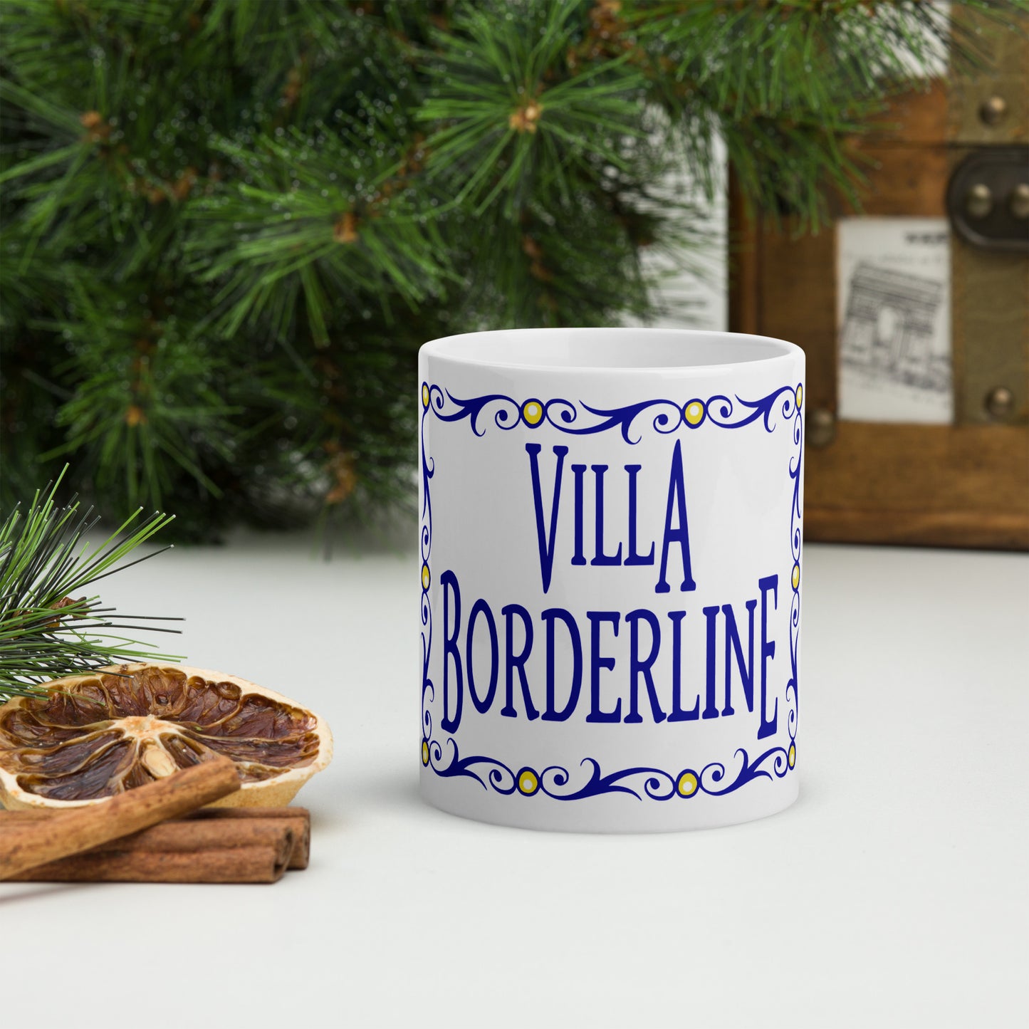 taza villa borderline amador la que se avecina