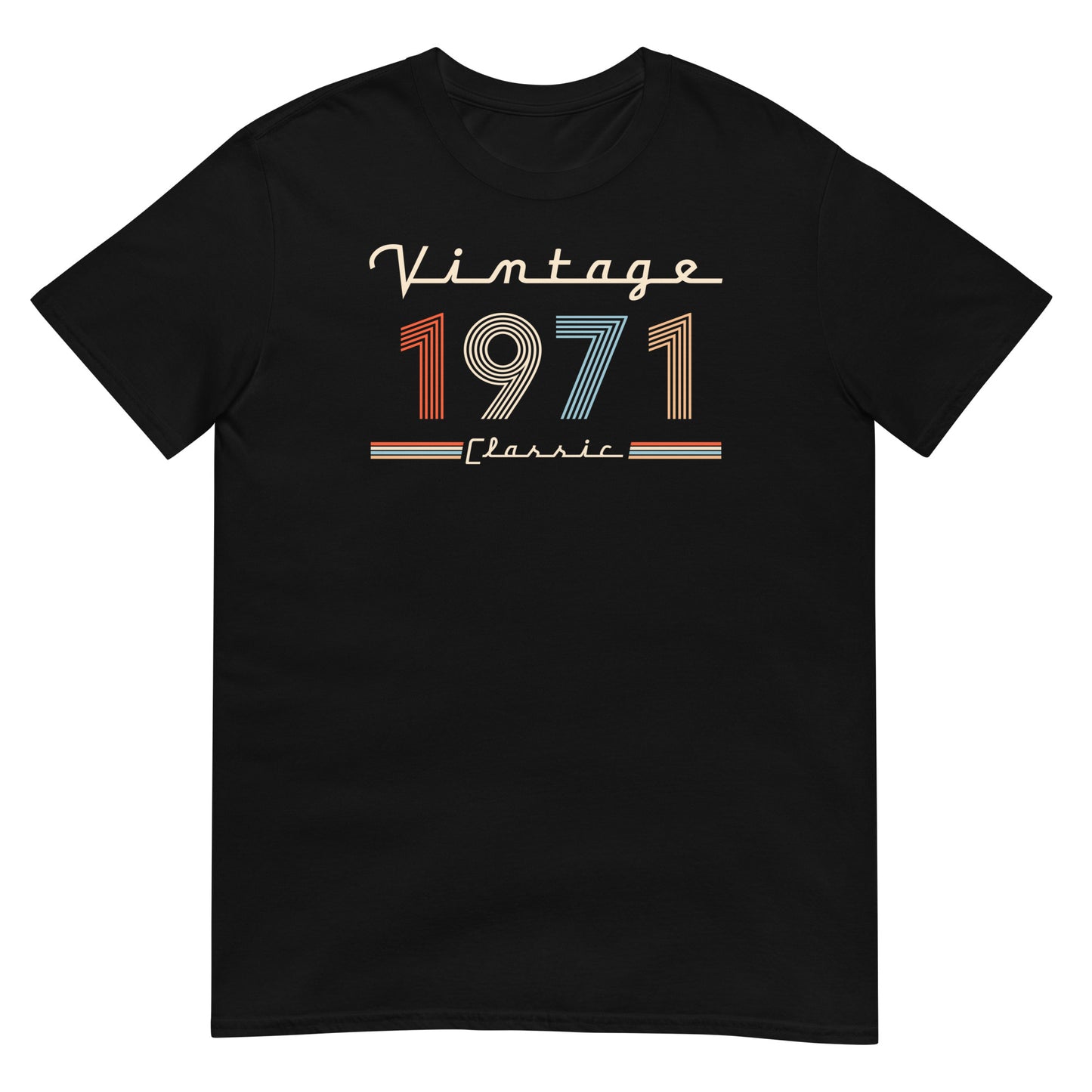 Camiseta 1971 - Vintage Classic - Cumpleaños