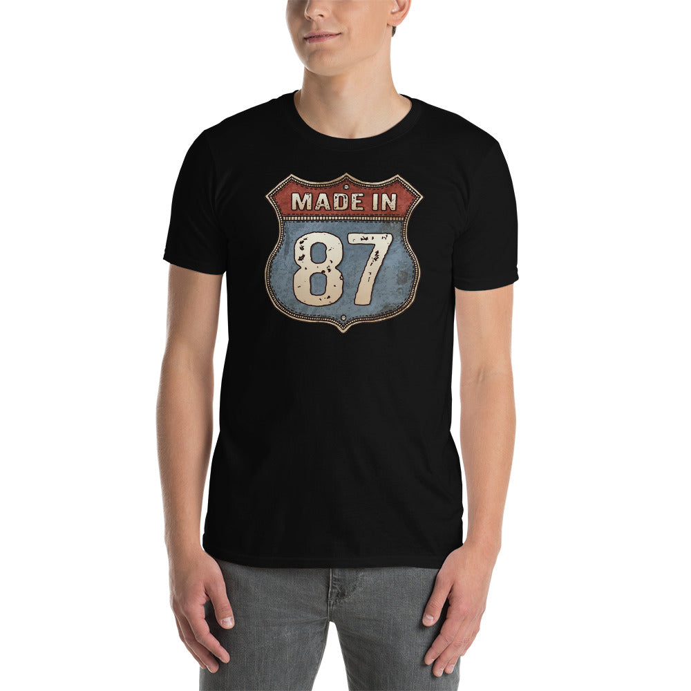 Camiseta Made In 87 - Cumpleaños