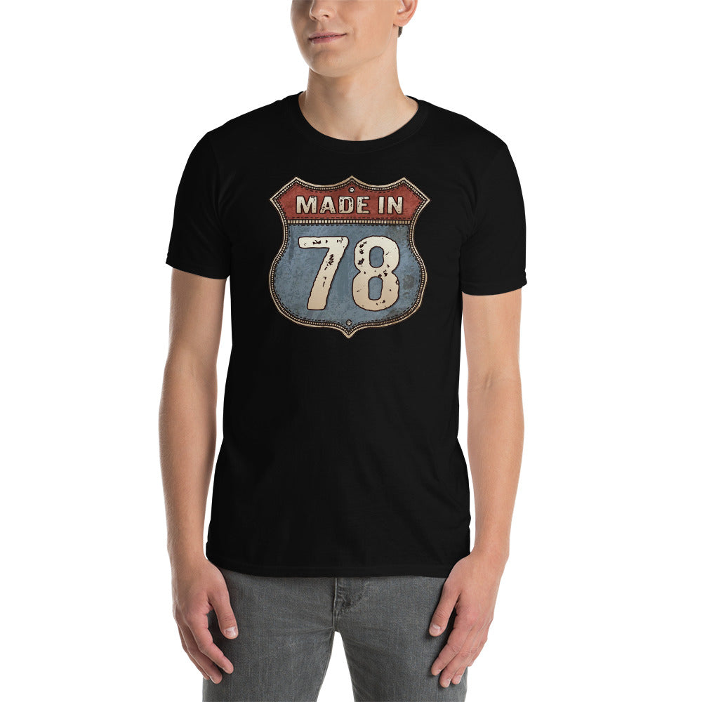 Camiseta Made In 78 - Cumpleaños
