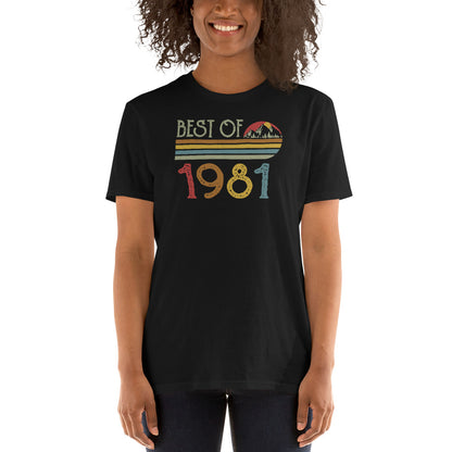 Camiseta Best Of 1981 - Cumpleaños