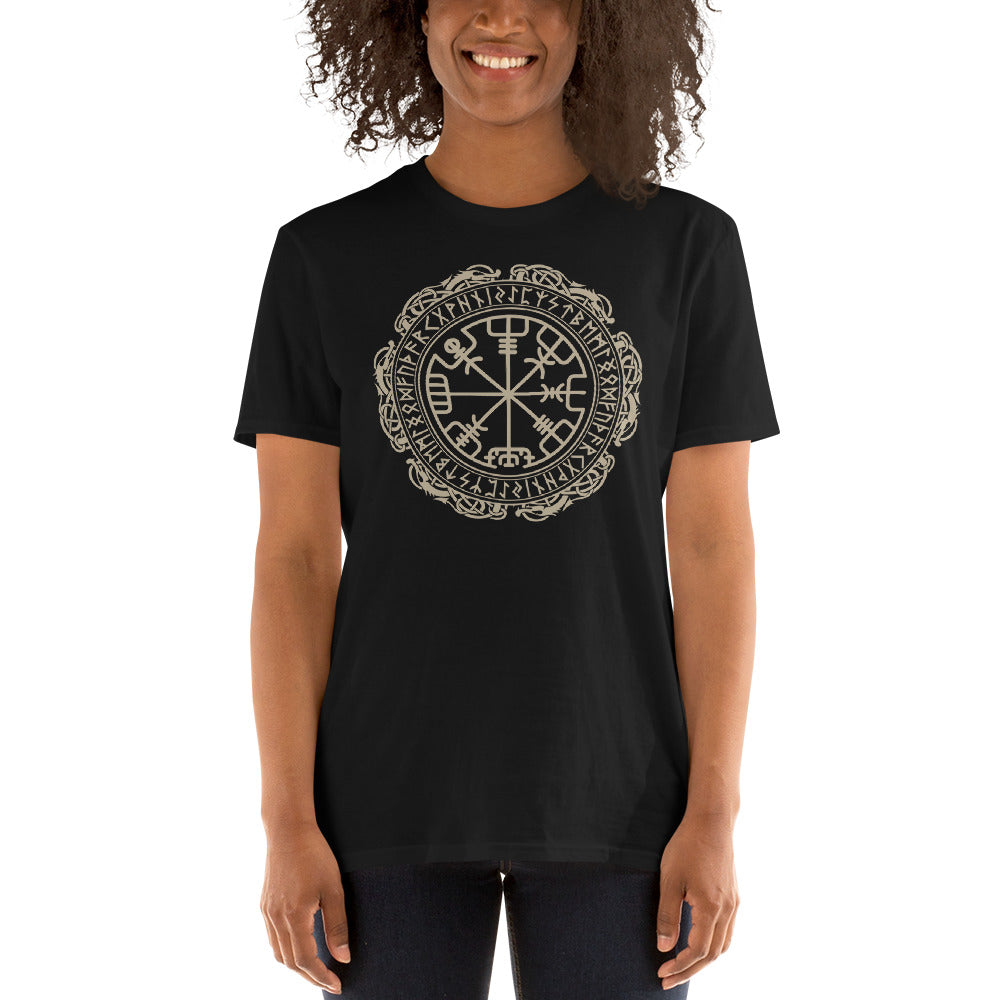 Camiseta Vegvísir - Brújula Vikinga