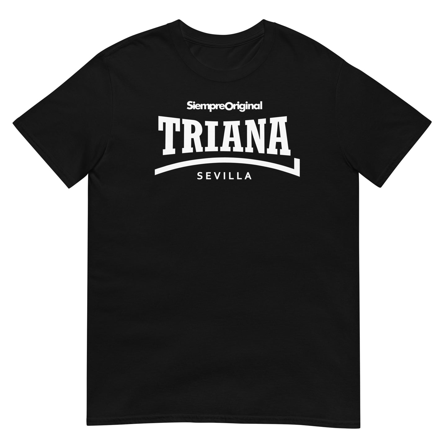 Camiseta del barrio de Triana - Sevilla. Color Negro.