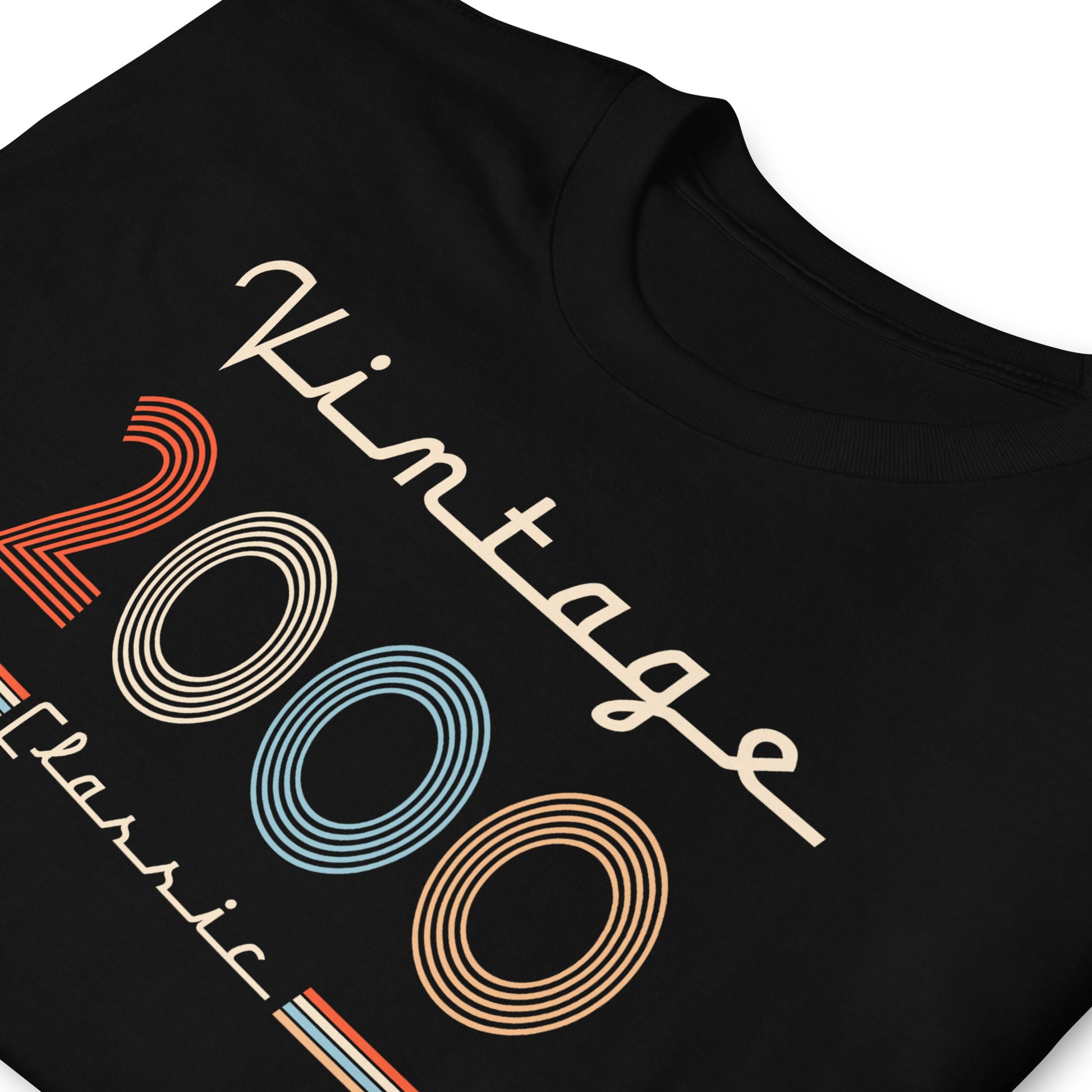 Camiseta 2000 - Vintage Classic - Cumpleaños