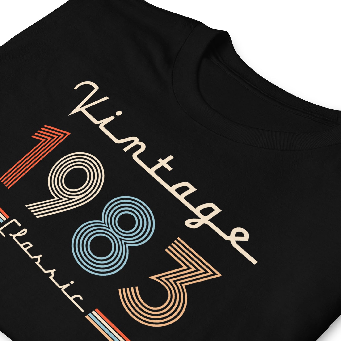 Camiseta 1983 - Vintage Classic - Cumpleaños