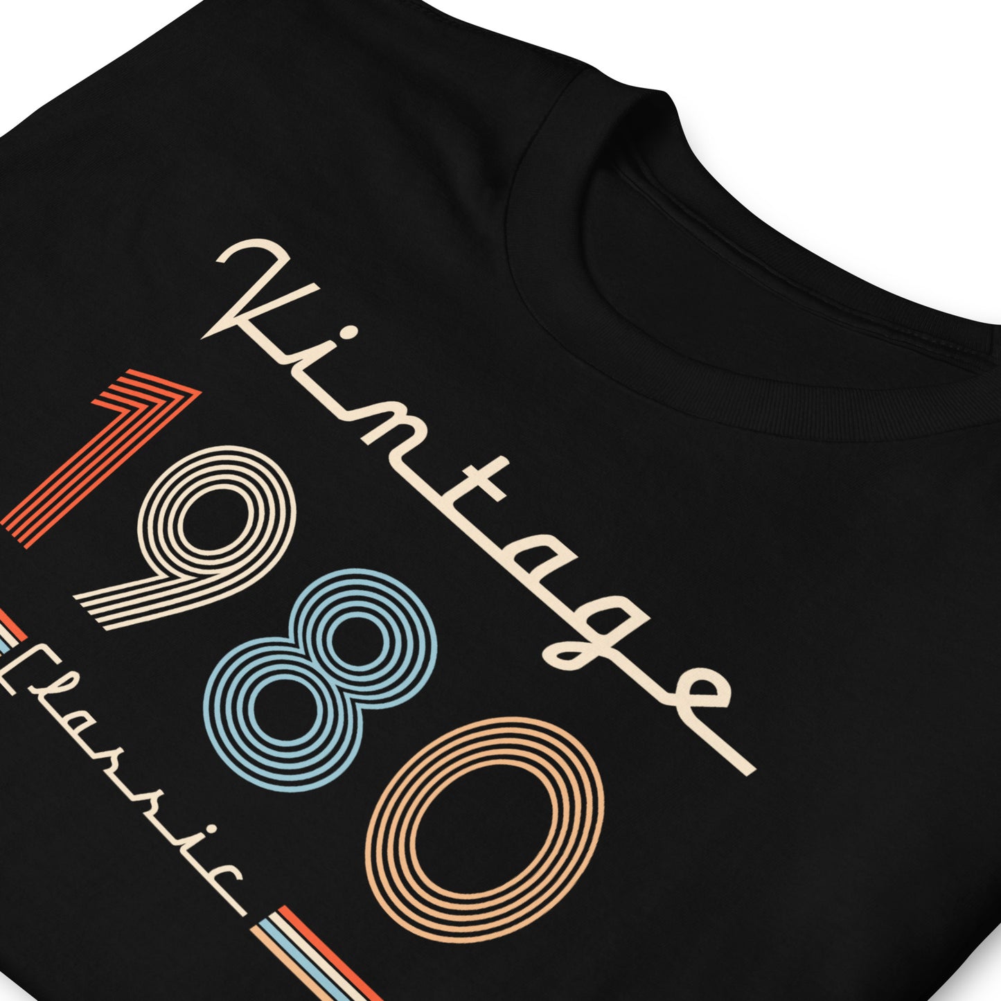 Camiseta 1980 - Vintage Classic - Cumpleaños