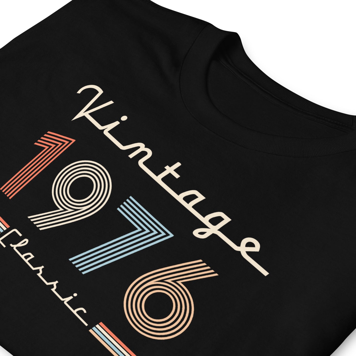 Camiseta 1976 - Vintage Classic - Cumpleaños