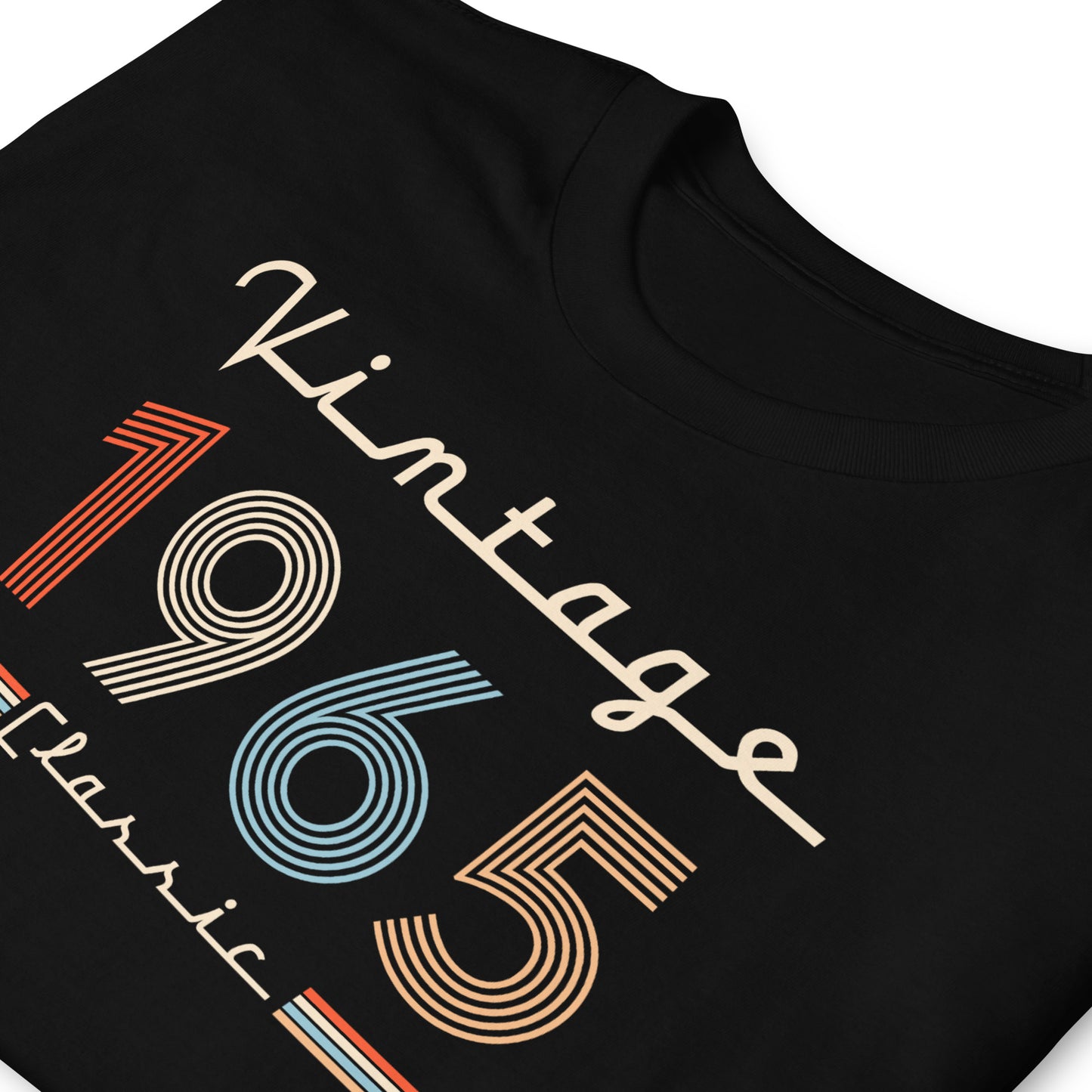 Camiseta 1965 - Vintage Classic - Cumpleaños