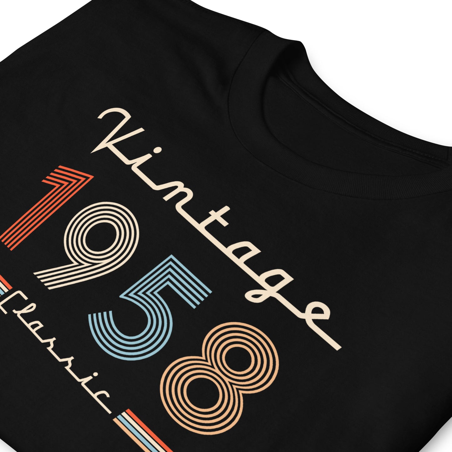 Camiseta 1958 - Vintage Classic - Cumpleaños