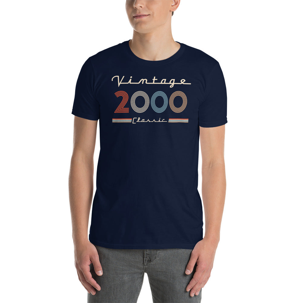 Camiseta 2000 - Vintage Classic - Cumpleaños