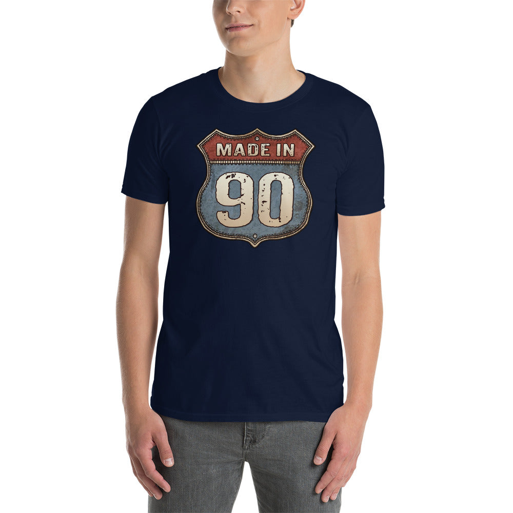 Camiseta Made In 90 - Cumpleaños