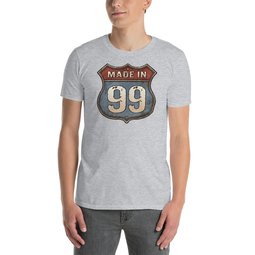 Camiseta Made In 99 - Cumpleaños