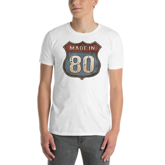 Camiseta Made In 80 - Cumpleaños