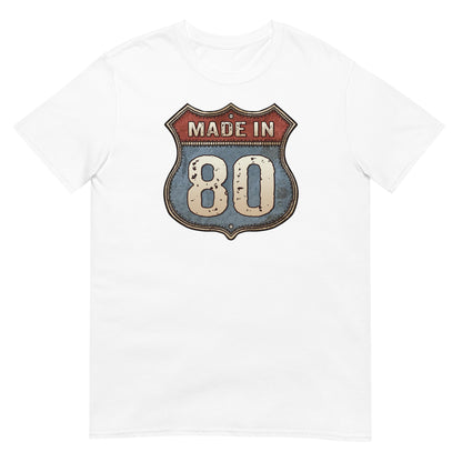 Camiseta Made In 80 - Cumpleaños