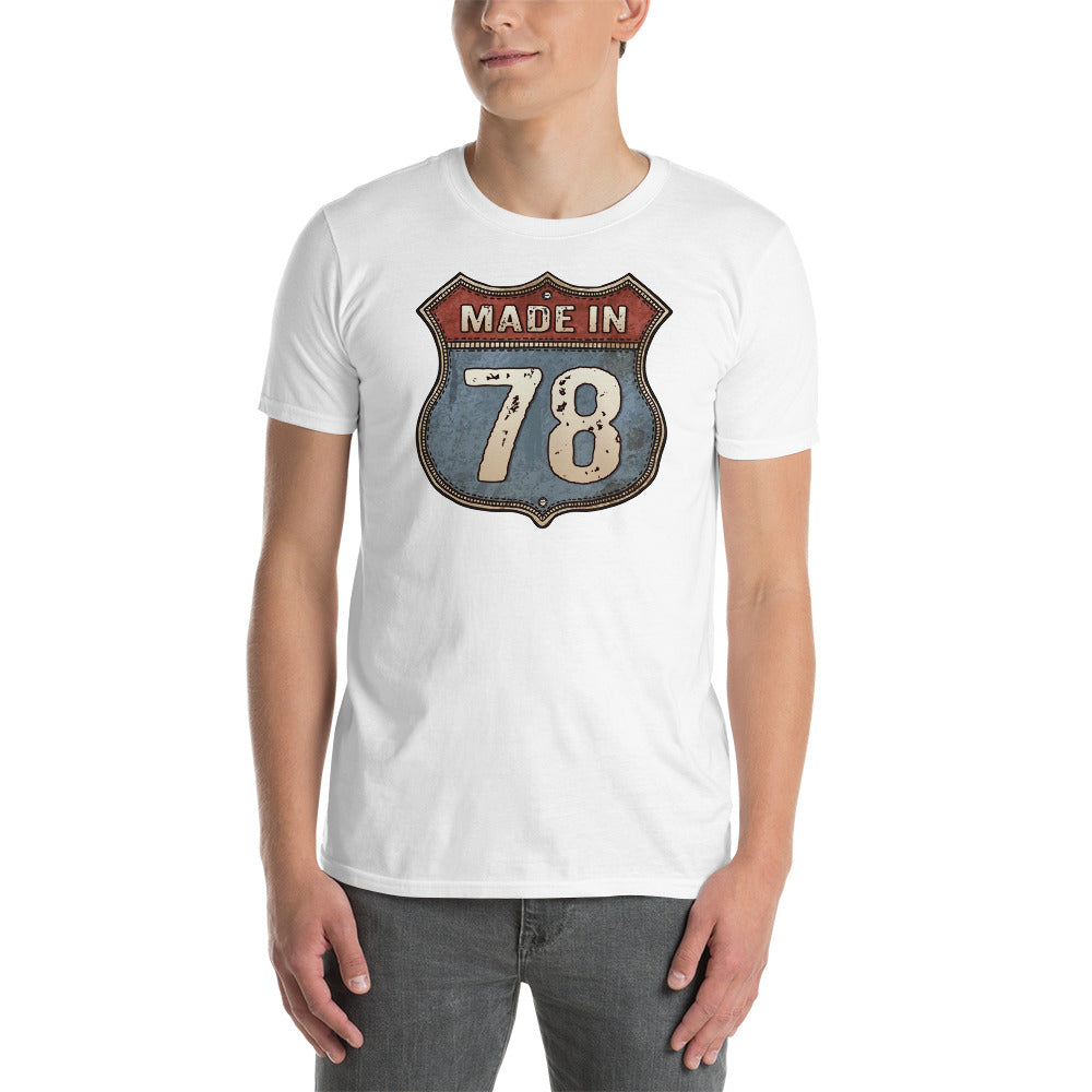 Camiseta Made In 78 - Cumpleaños