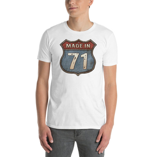 Camiseta Made In 71 - Cumpleaños