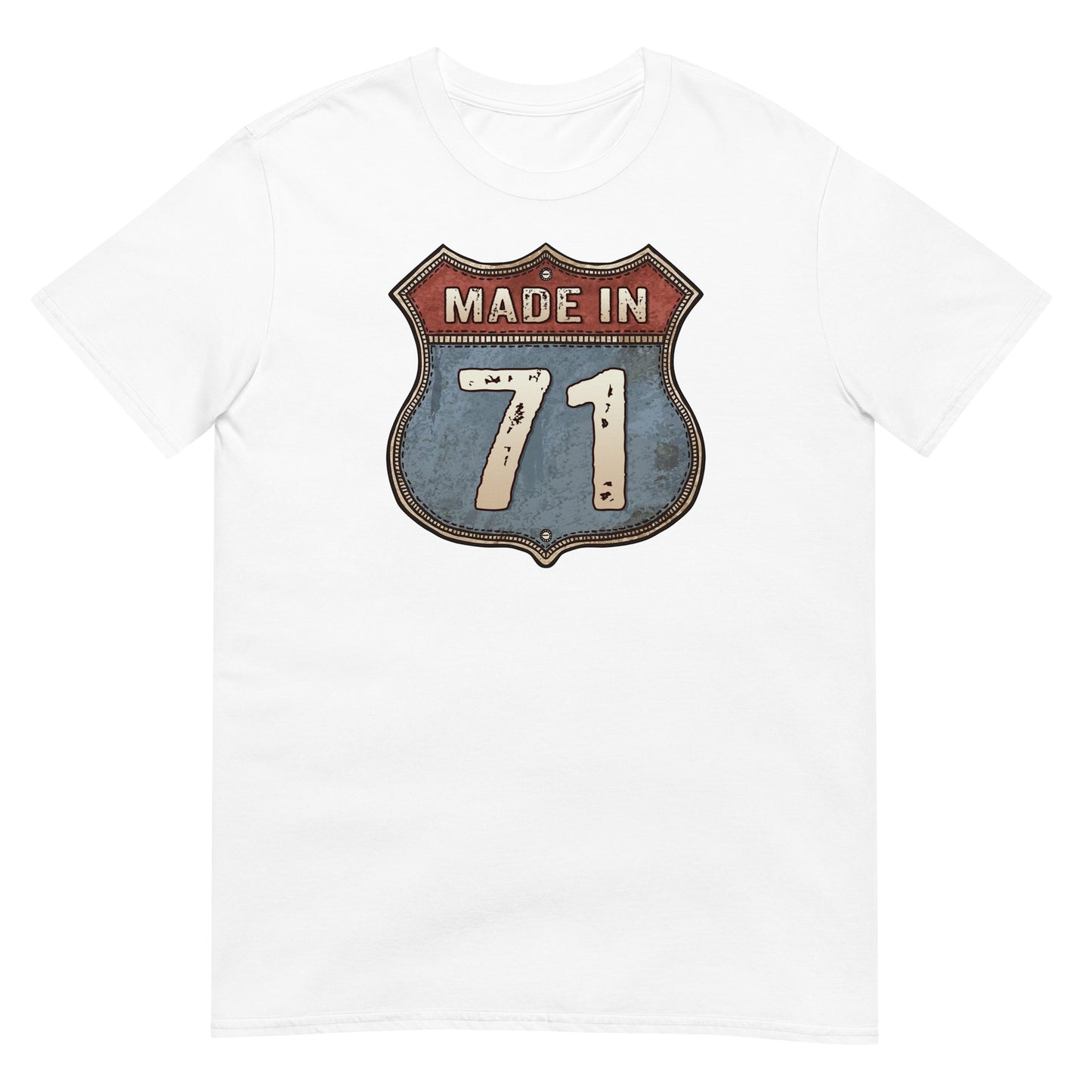 Camiseta Made In 71 - Cumpleaños