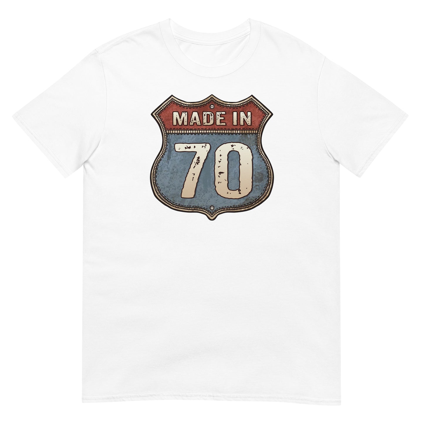 Camiseta Made In 70 - Cumpleaños