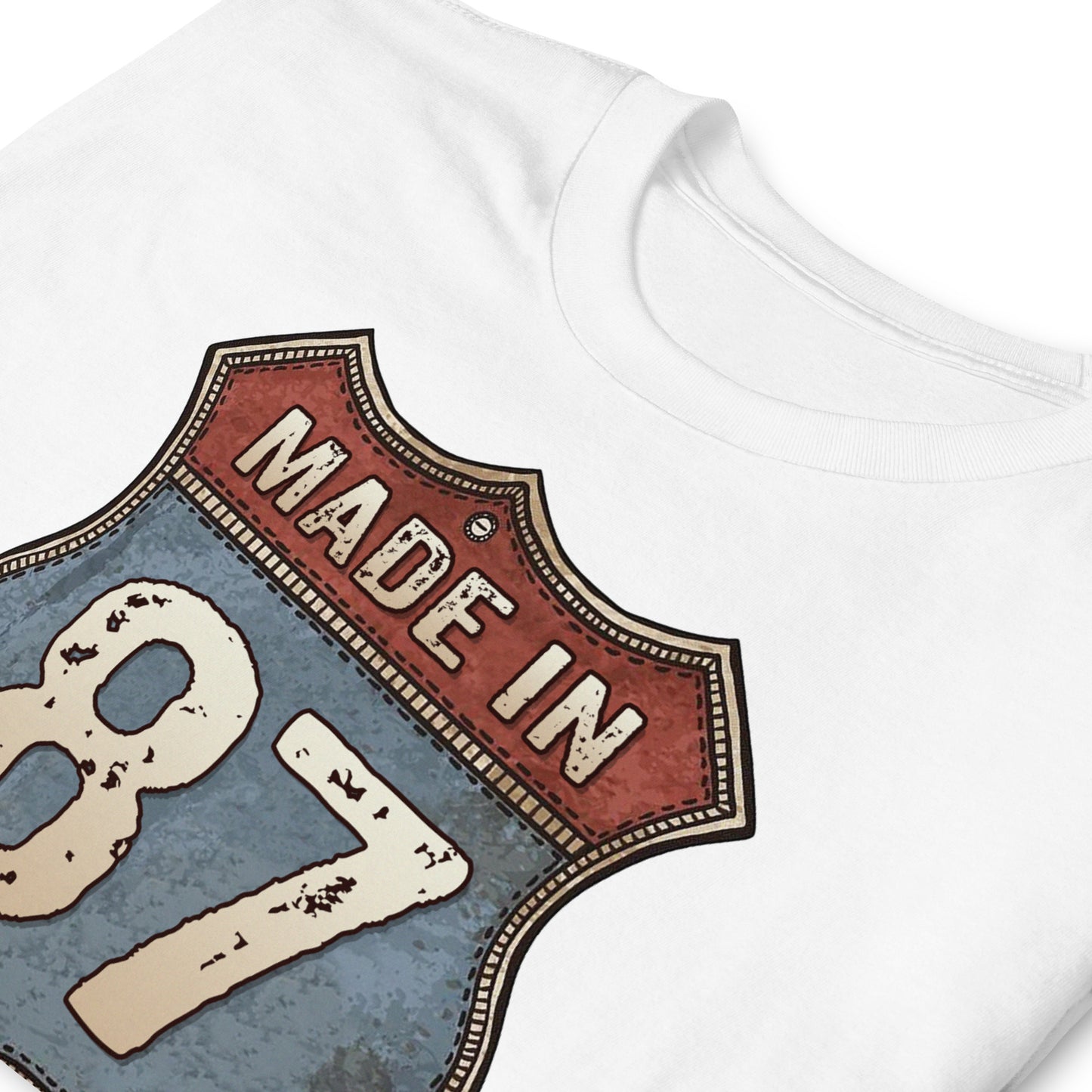 Camiseta Made In 87 - Cumpleaños