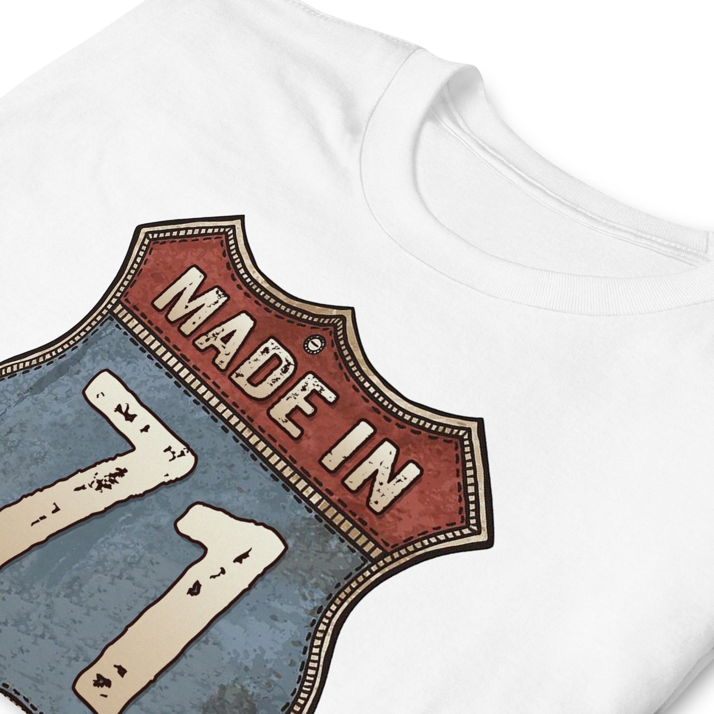 Camiseta Made In 71 - Cumpleaños