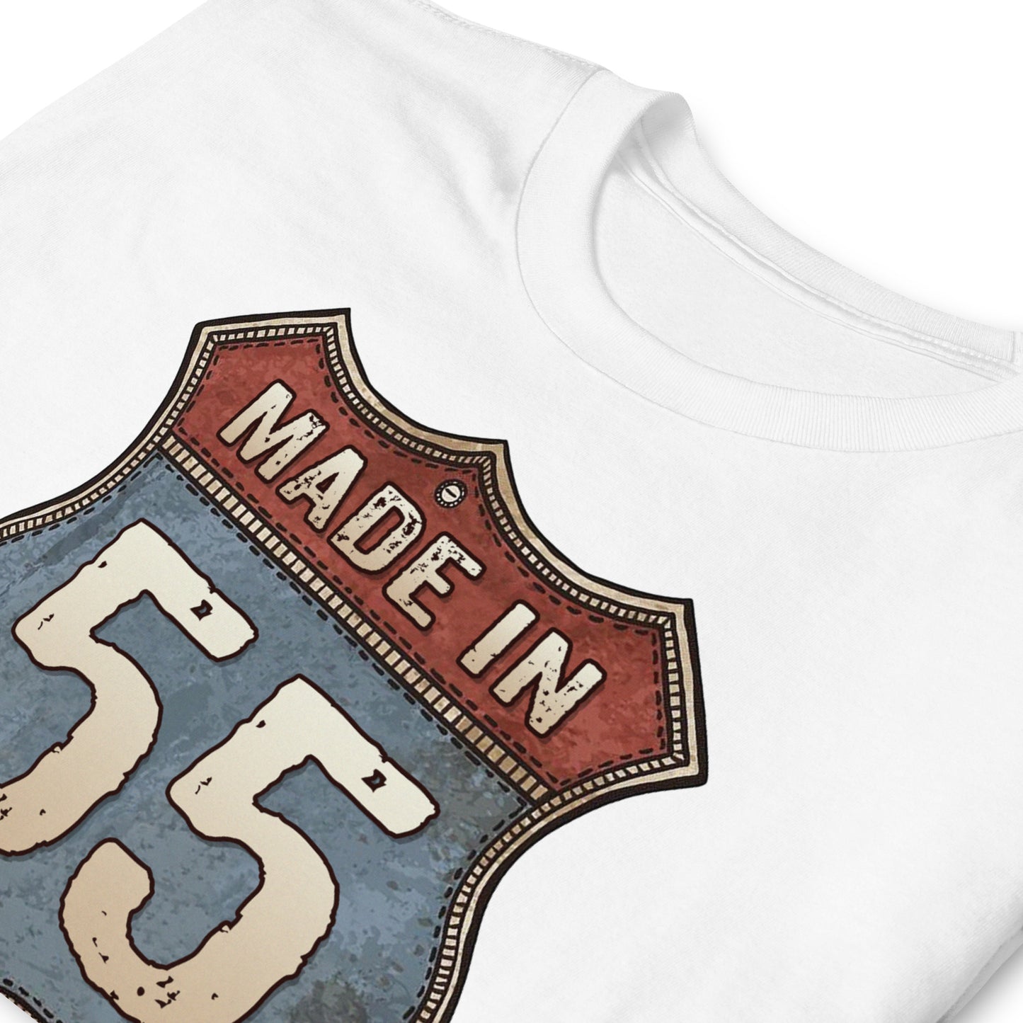 Camiseta Made In 55 - Cumpleaños