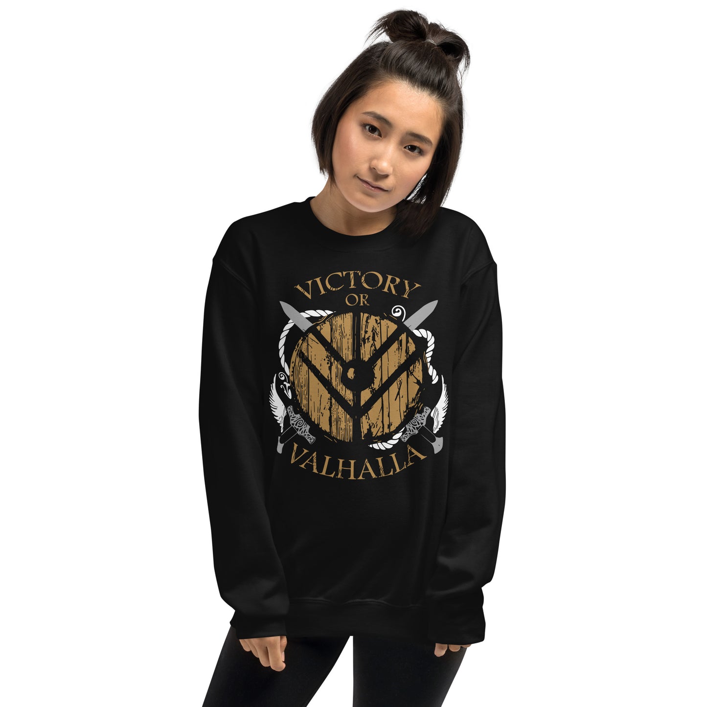 Sudadera Victory or Valhalla