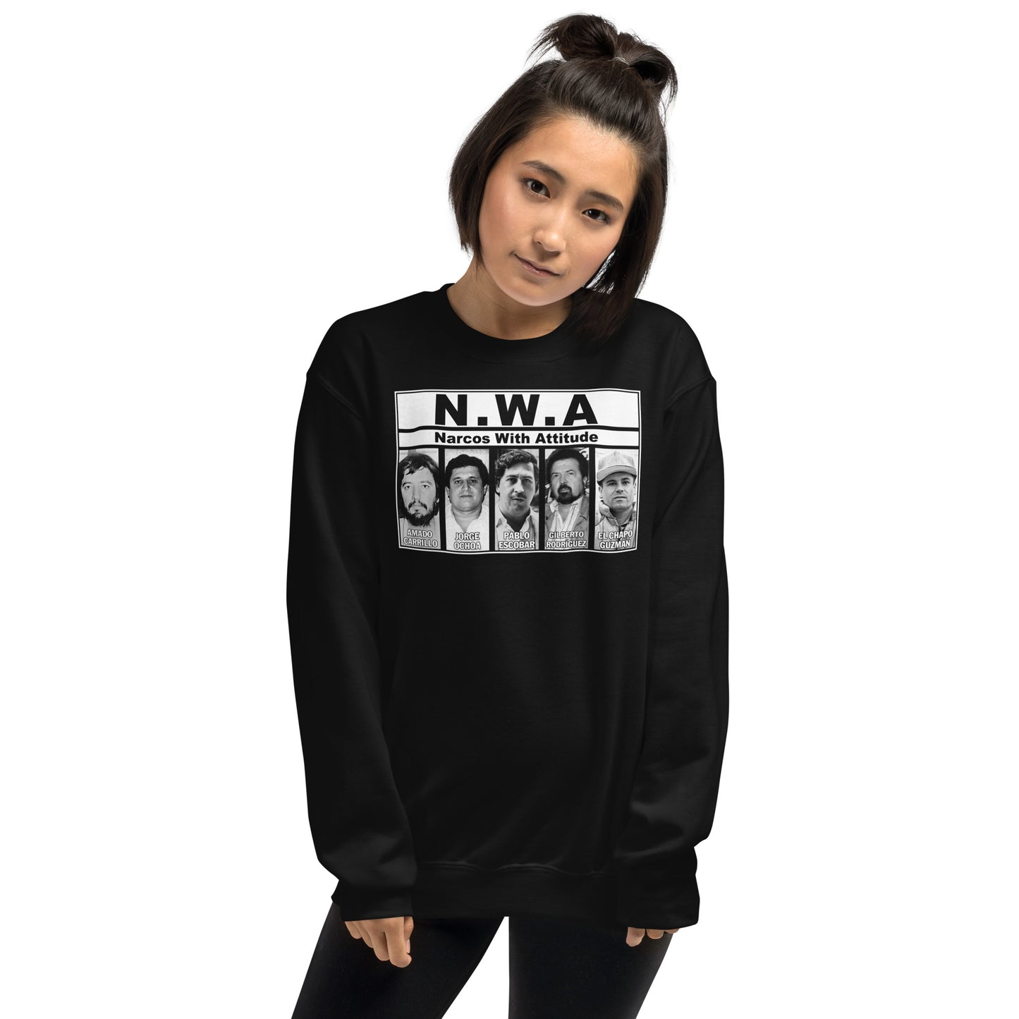 Sudadera N.W.A. Narcos With Attitude