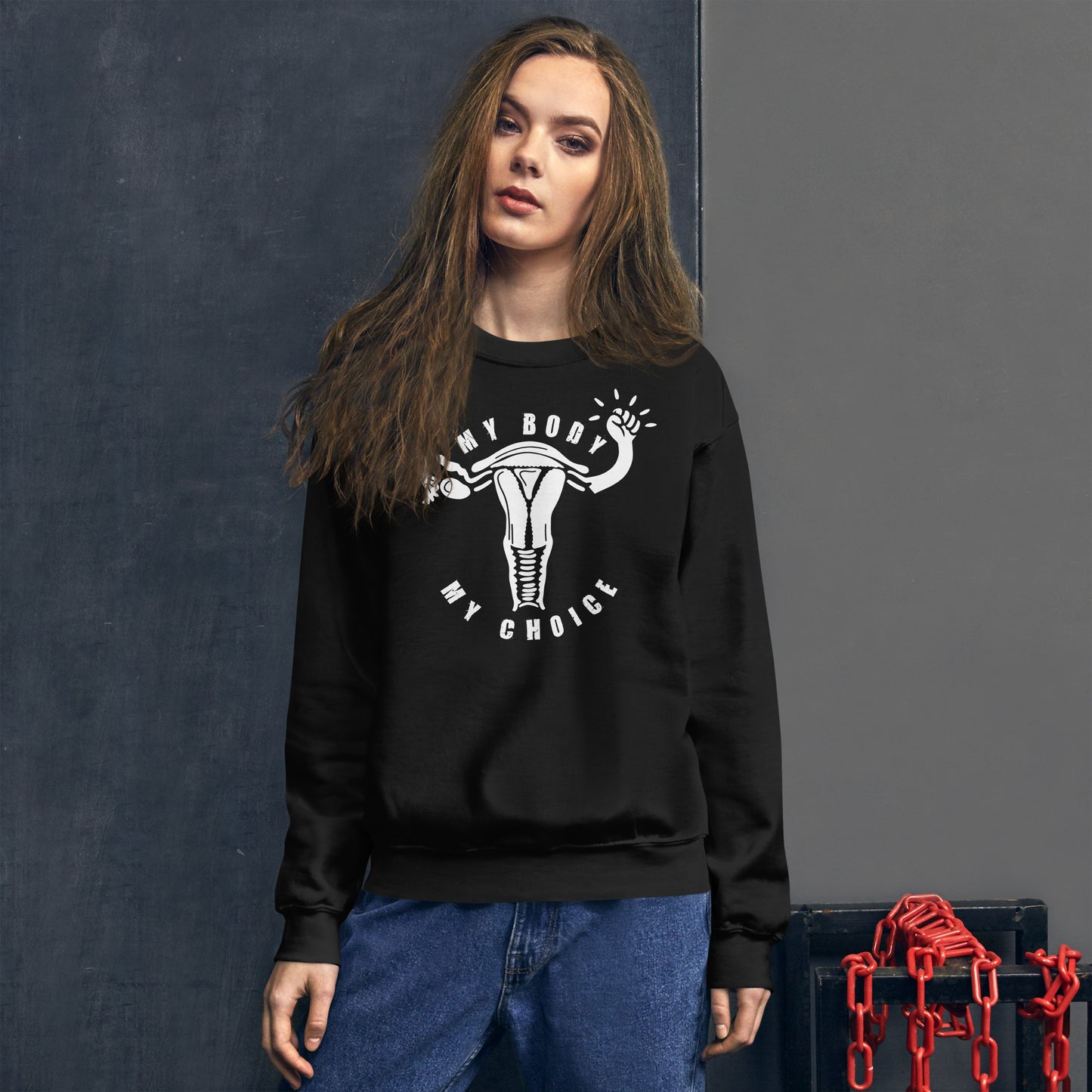 Sudadera Mi Cuerpo Mi Elección