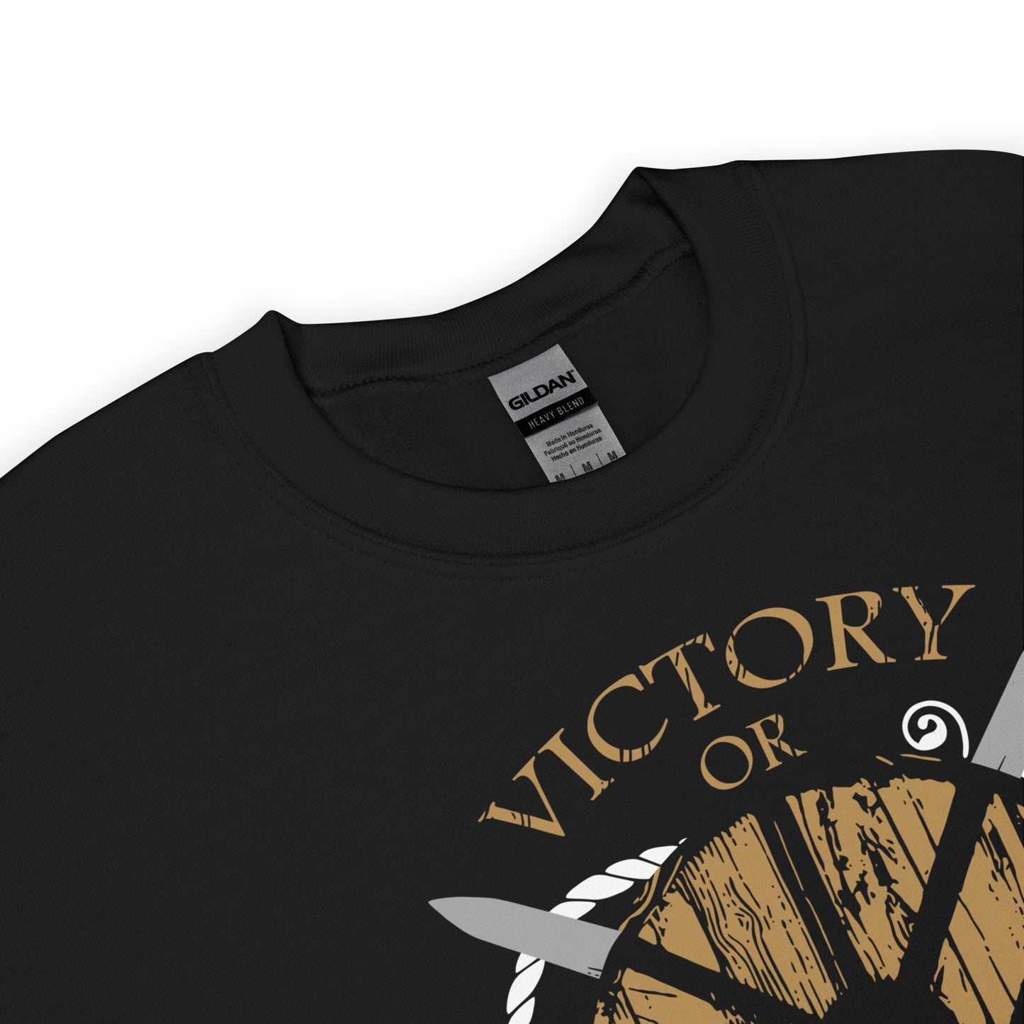 Sudadera Victory or Valhalla