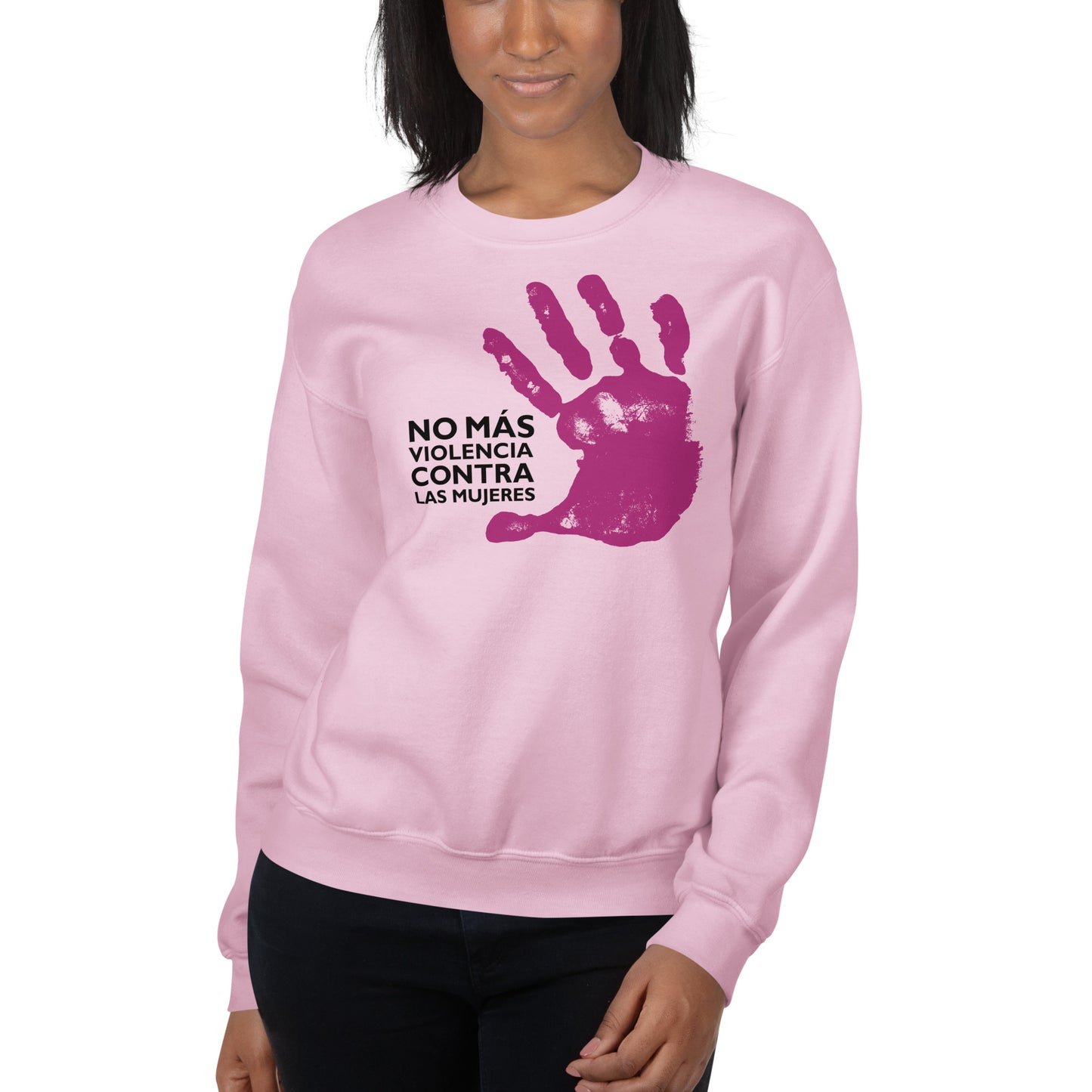Sudadera No más Violencia contra las Mujeres