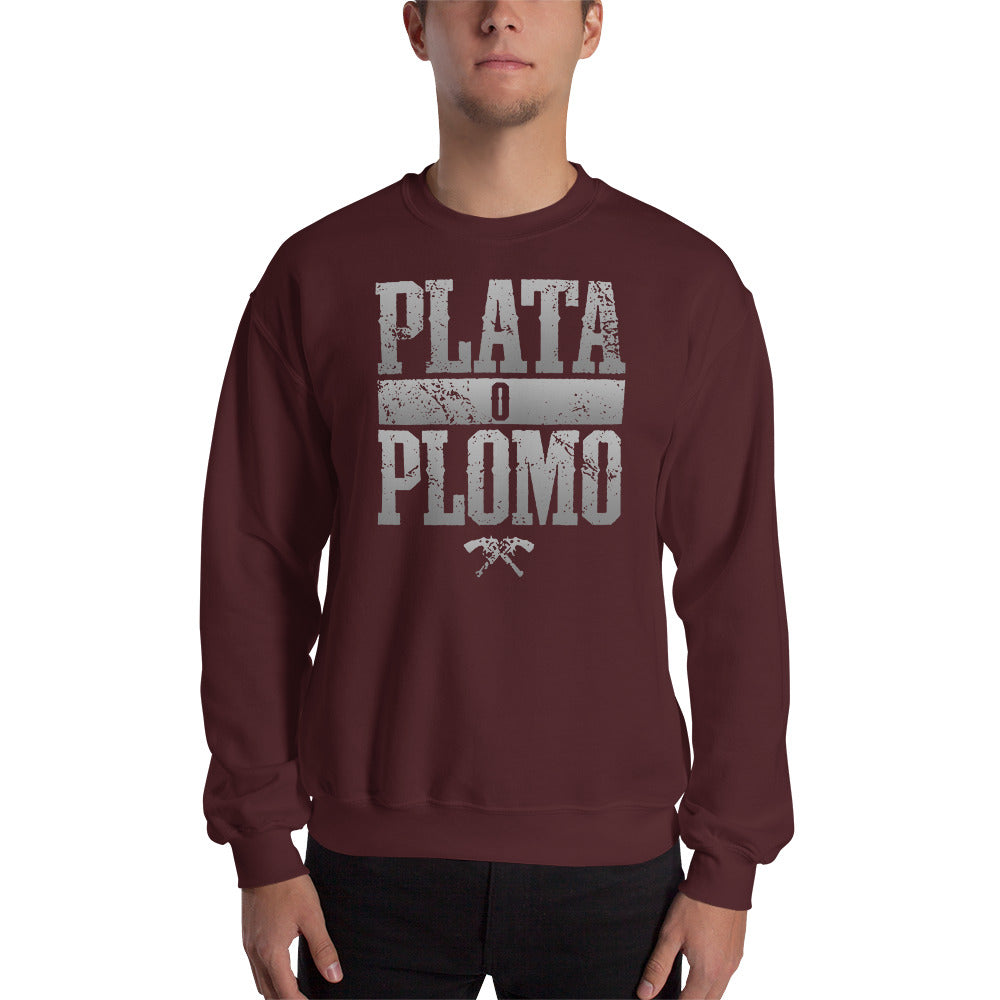 Sudadera Plata o Plomo