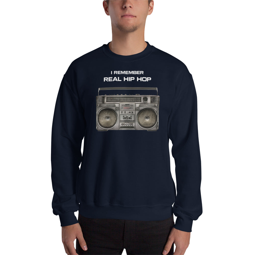 Sudadera I Remember Real Hip Hop