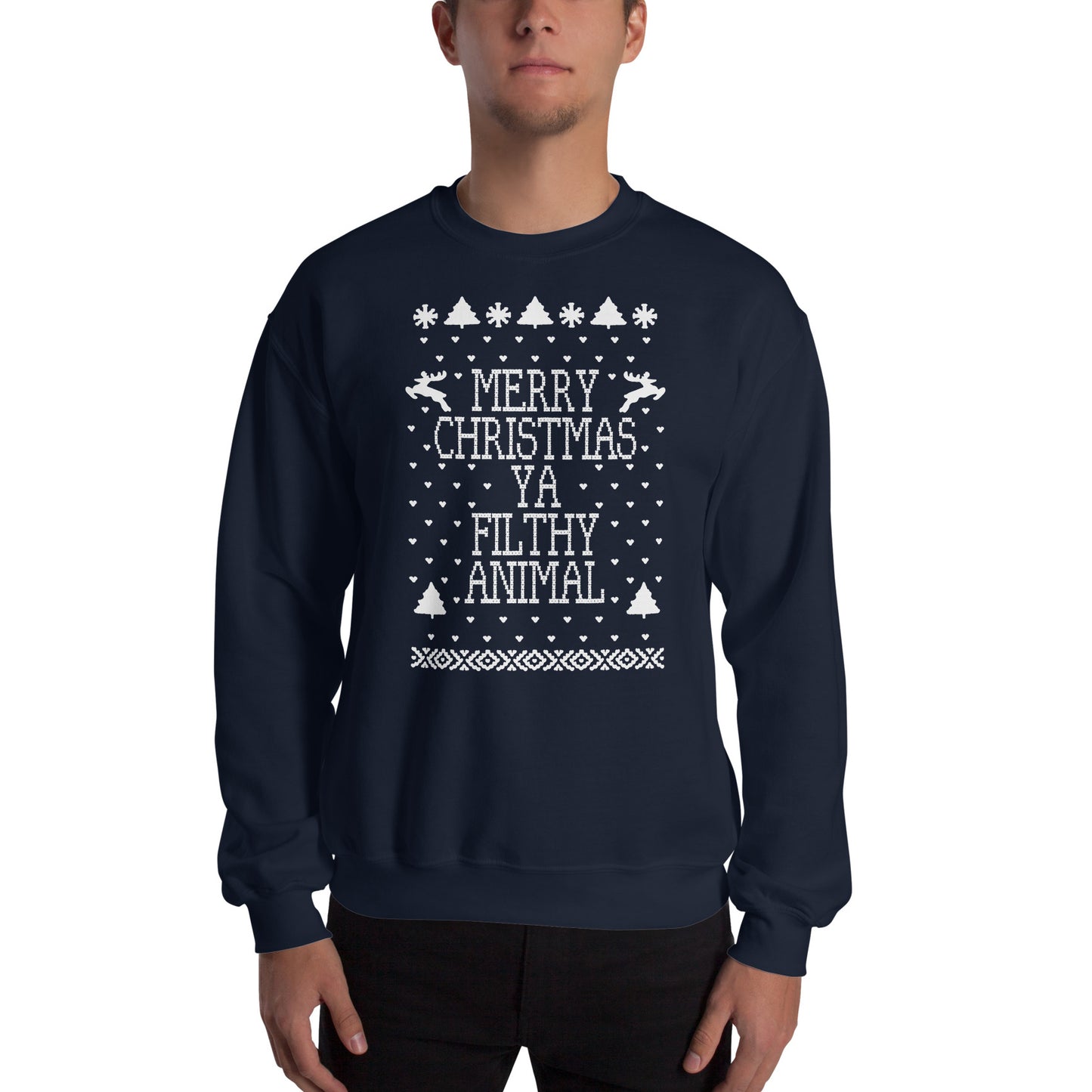 Sudadera Feliz Navidad, Gusano Miserable