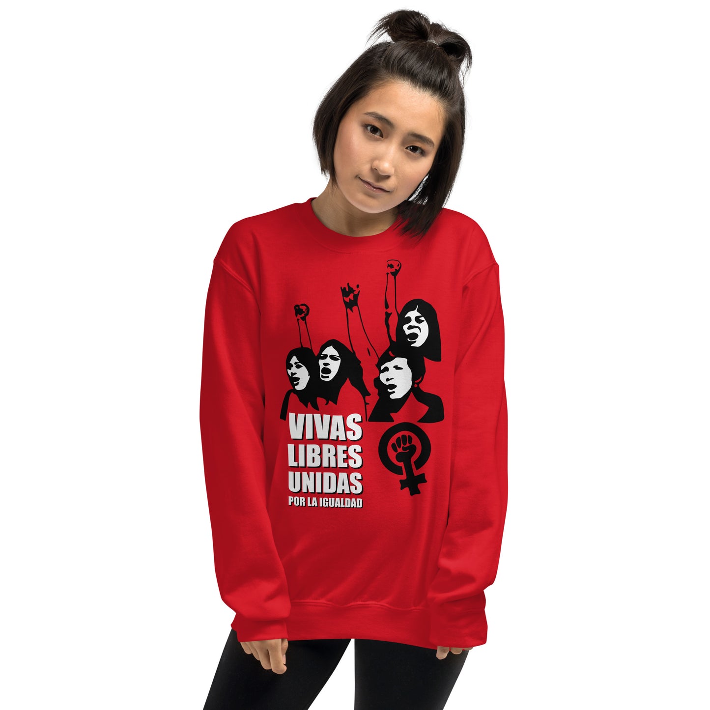 Sudadera Vivas Libres Unidas por la Igualdad