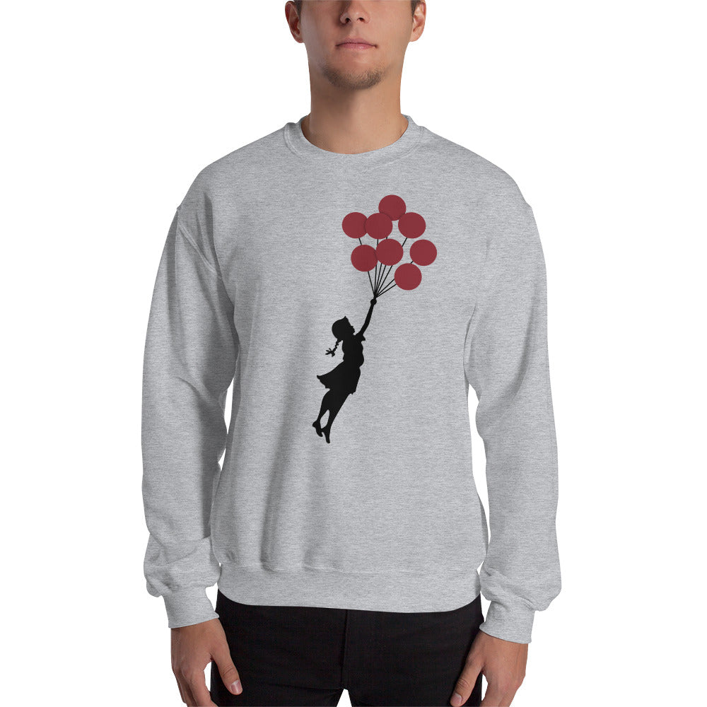 Sudadera Flying Balloon Girl