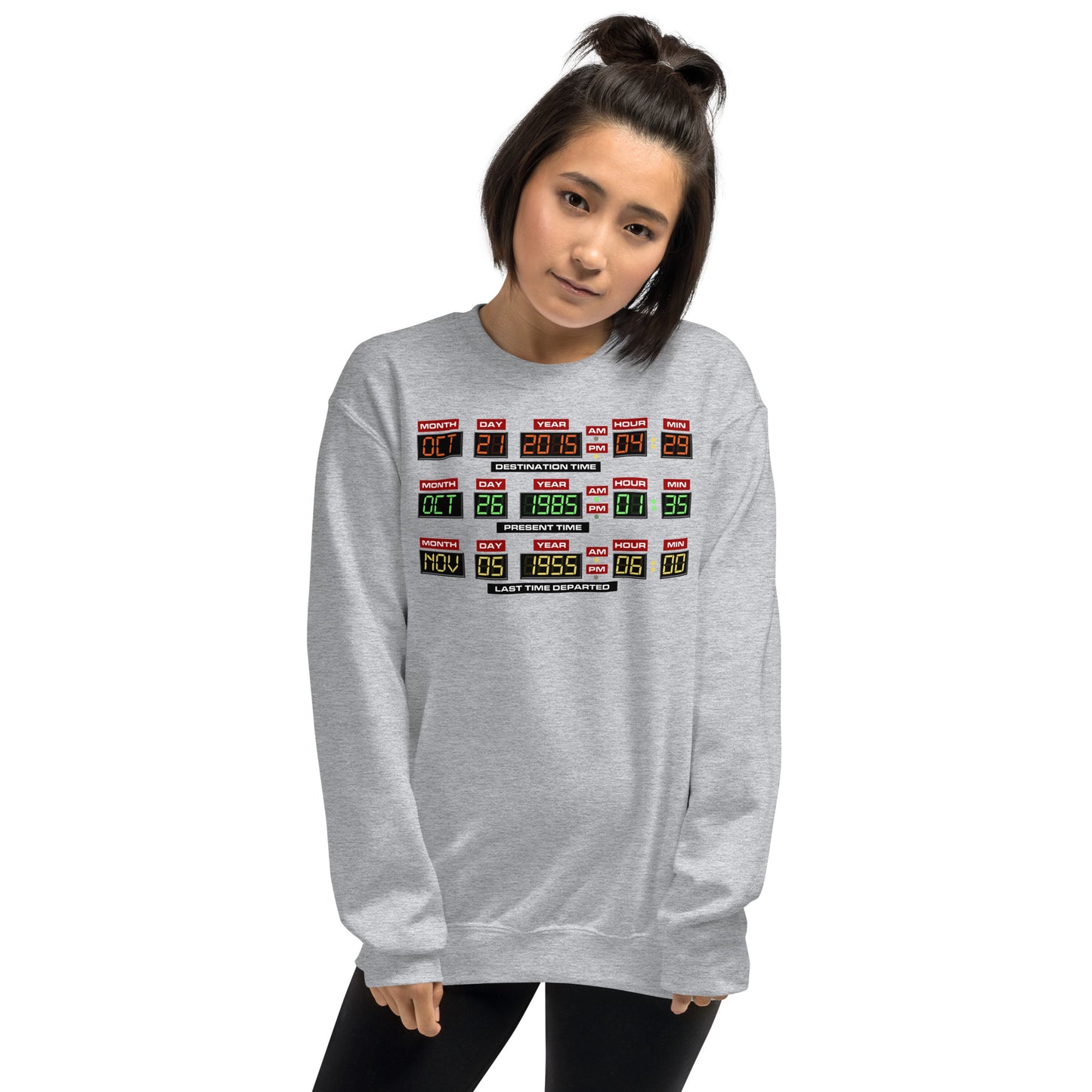 Sudadera Panel de Control DeLorean