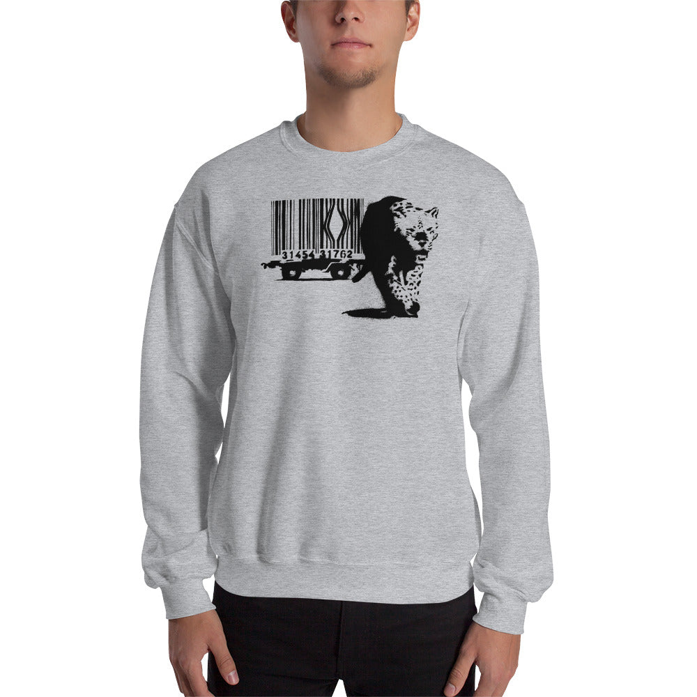 Sudadera Barcode Leopard