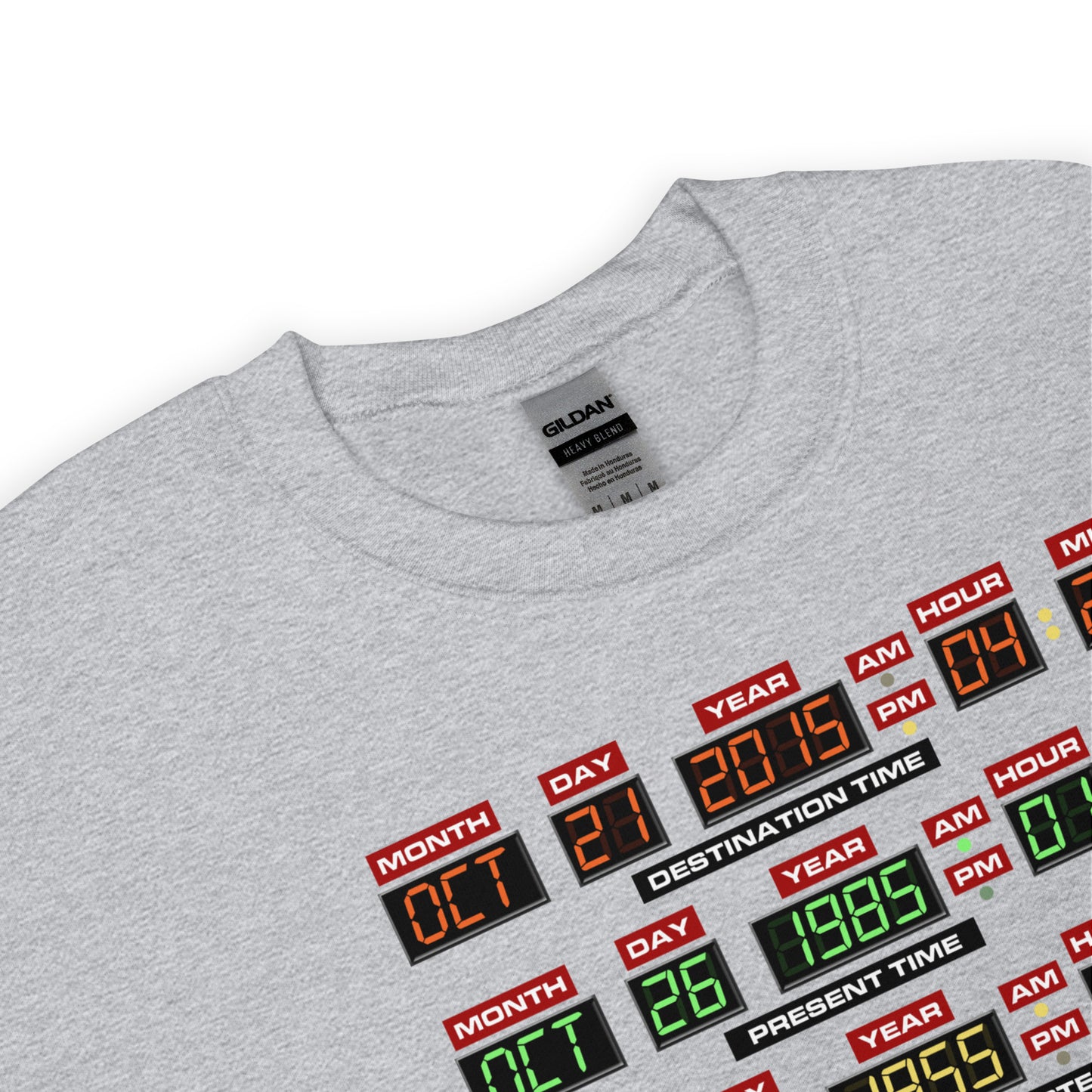 Sudadera Panel de Control DeLorean